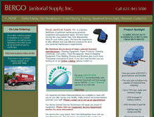 Tablet Screenshot of bergosupply.com